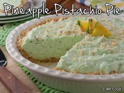 Pineapple Pistachio Pie