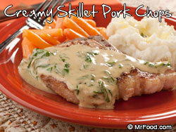 Creamy Skillet Pork Chops