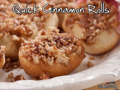 Quick Cinnamon Rolls