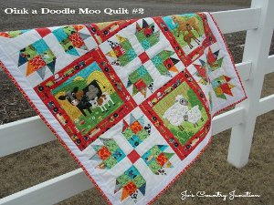 Into the Meadows Baby Quilt