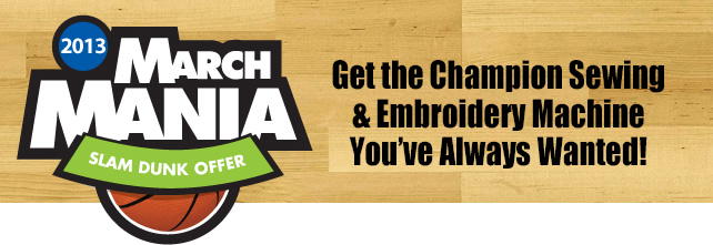 Get the Champion Sewing & Embroidery Machine You've Always Wanted