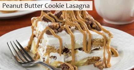 Peanut Butter Cookie Lasagna