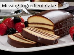 Missing Ingredient Cake