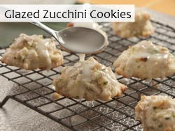 Glazed Zucchini Cookies