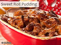 Sweet Roll Pudding